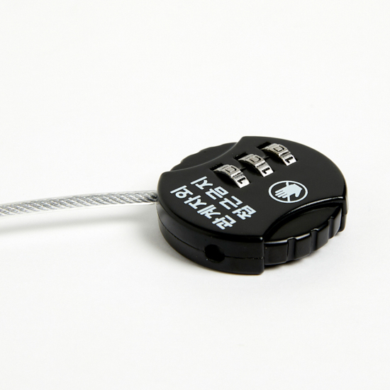 ハングル 3桁 ワイヤー ロック