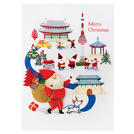 �؍��@�N���X�}�X�J�[�h