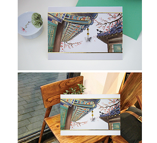 �؍��@�`���Ɖ��@���b�Z�[�W�@�J�[�h