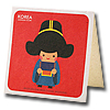 韓国伝統　メッセージカード