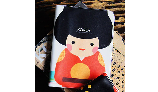 韓国伝統キャラクター ミラクルコリア パスポートケース 王 韓国情報広場