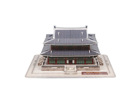 韓国伝統建物３Dパズル（景福宮　勤政殿）