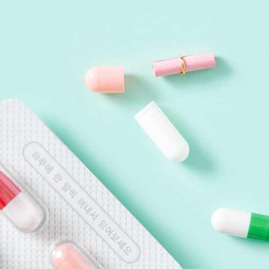 韓国 パロディ カプセル 手紙 BOX